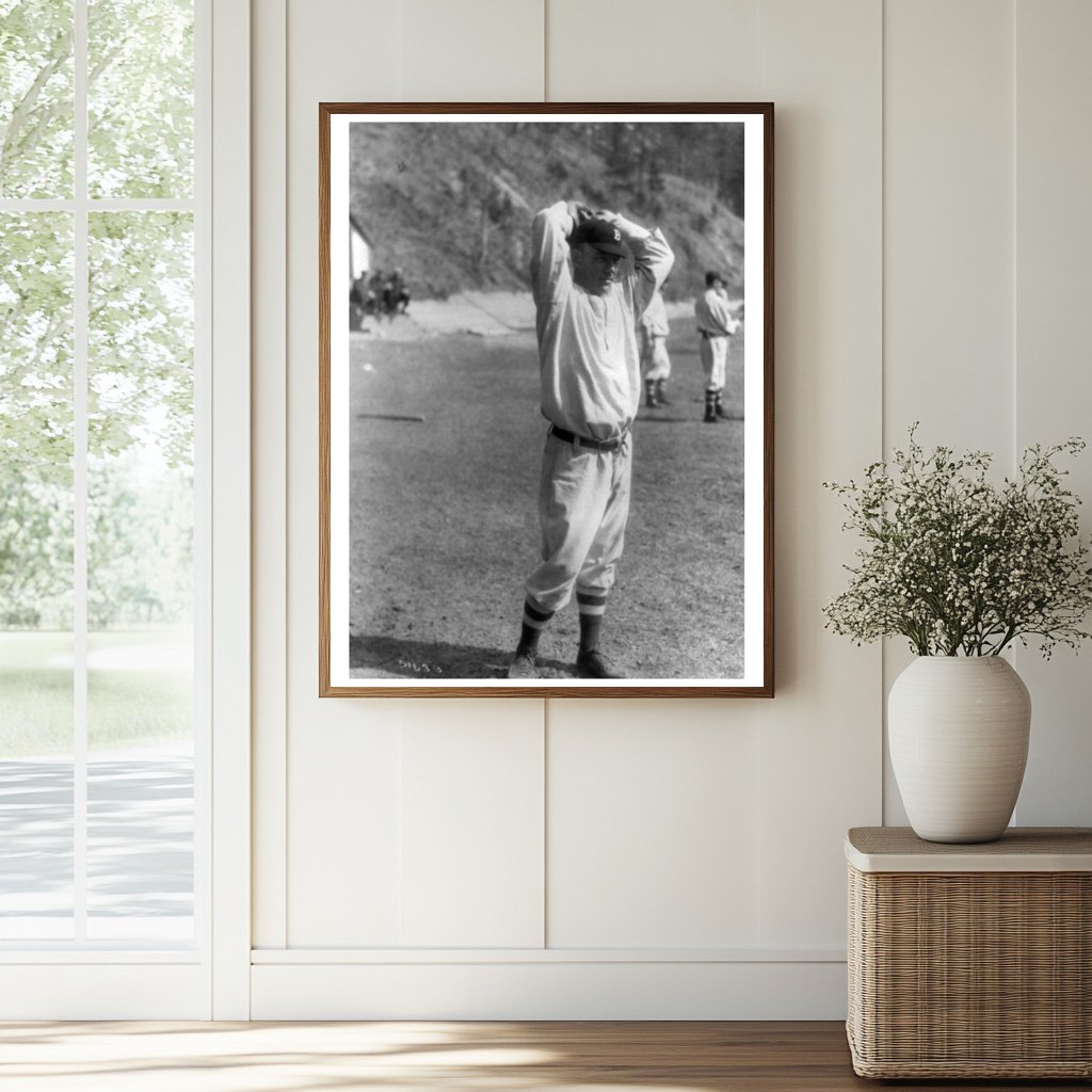 1912 Brooklyn Feds Baseball Player Portrait