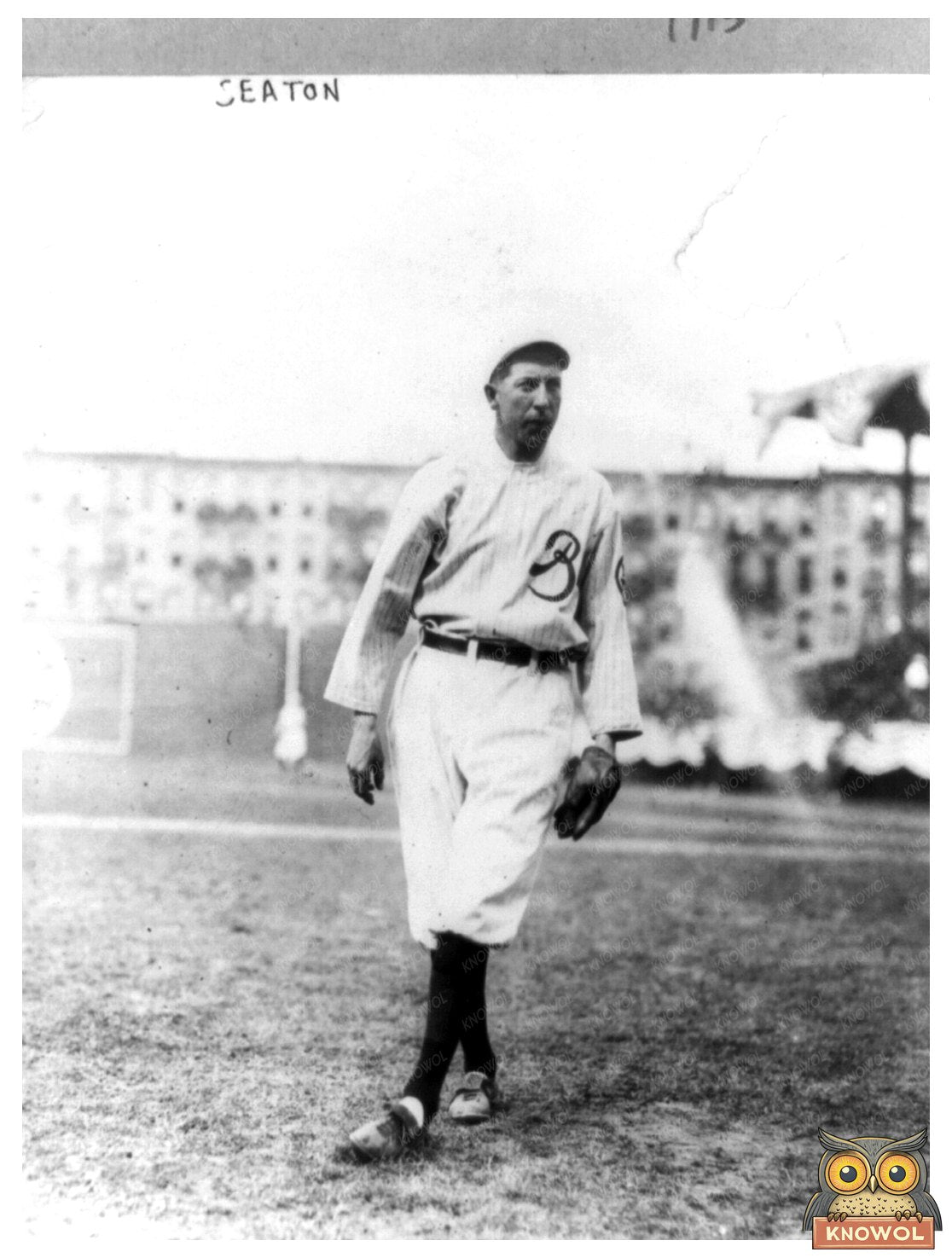 Vintage 1915 Brooklyn Baseball Star in Washington Park