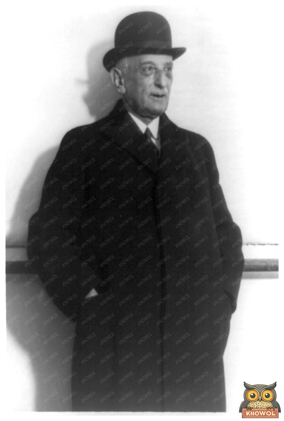 Historic Portrait of a 1920s New York Banker