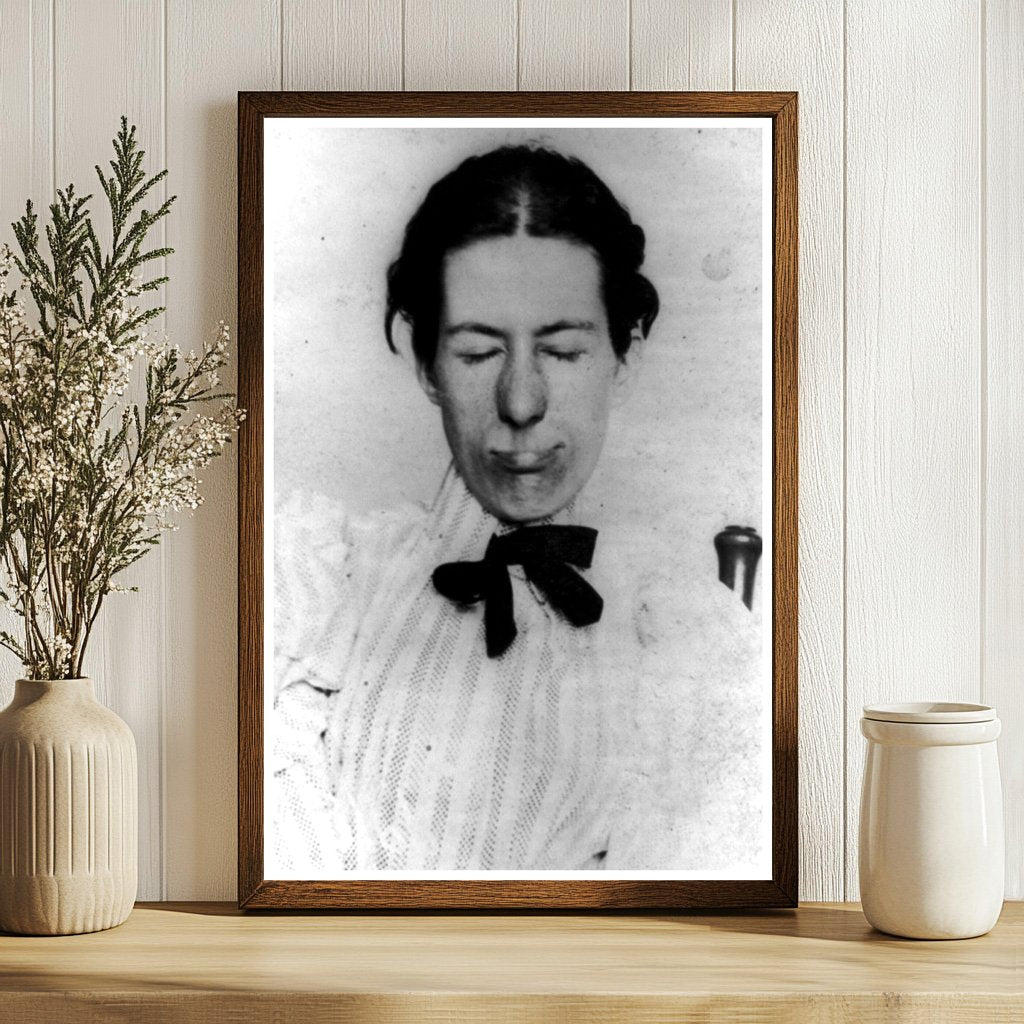 1897 Police Portrait of Criminal Isma Martin