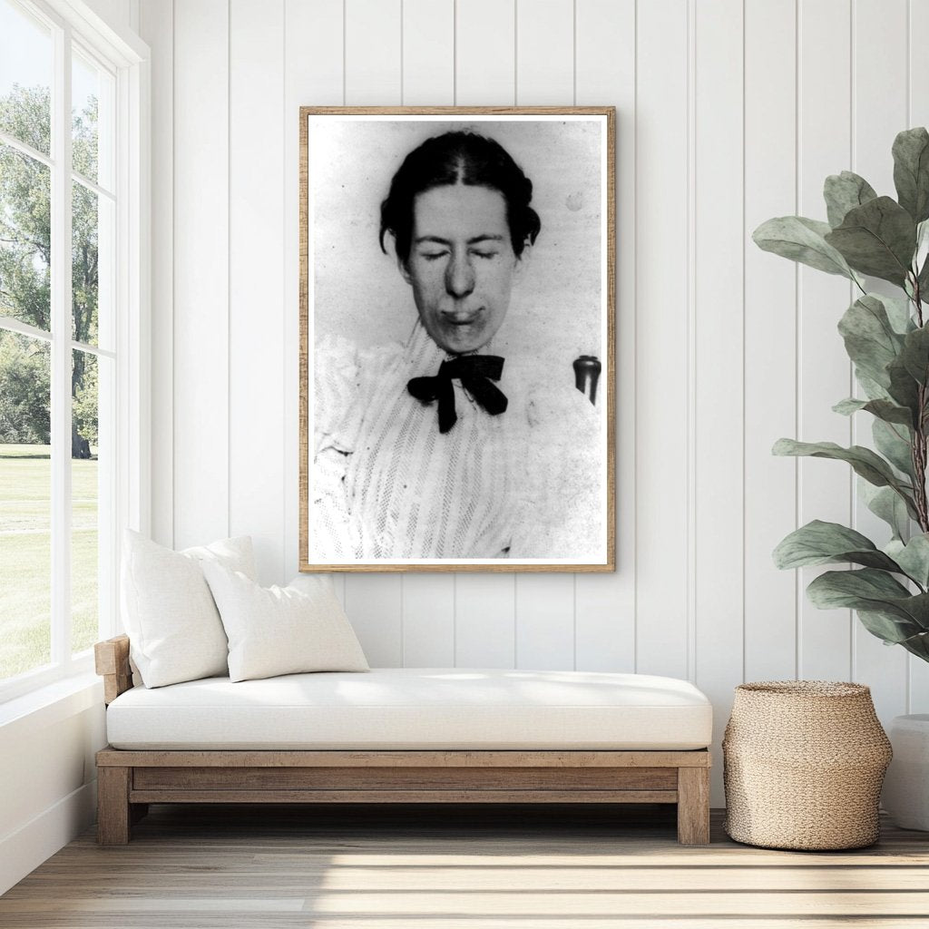 1897 Police Portrait of Criminal Isma Martin