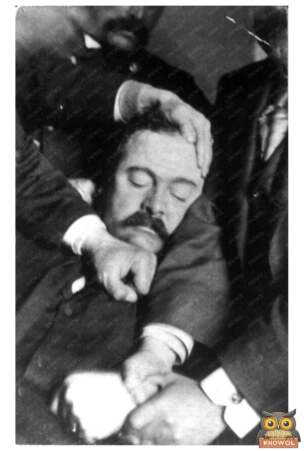 1896 Criminal Identification Portrait - Unique Historic Imag