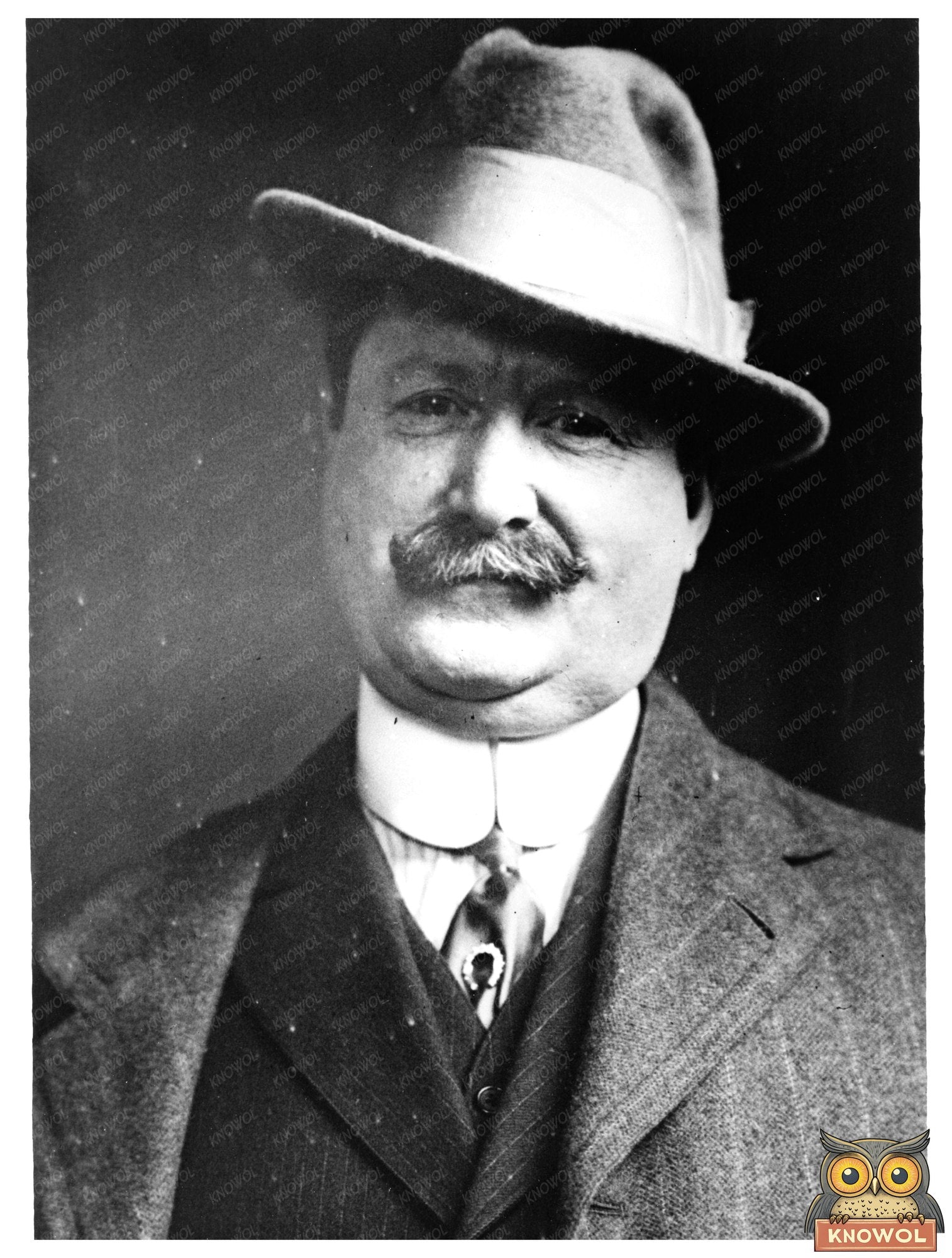 1927 Portrait of Notorious American Detective