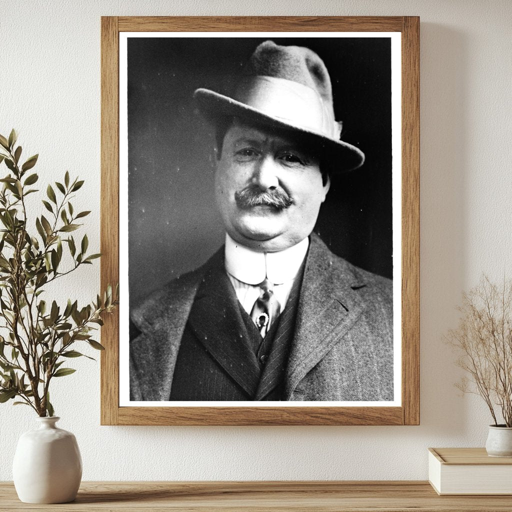 1927 Portrait of Notorious American Detective