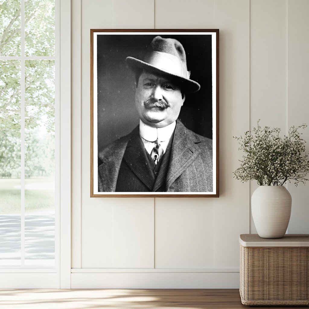 1927 Portrait of Notorious American Detective