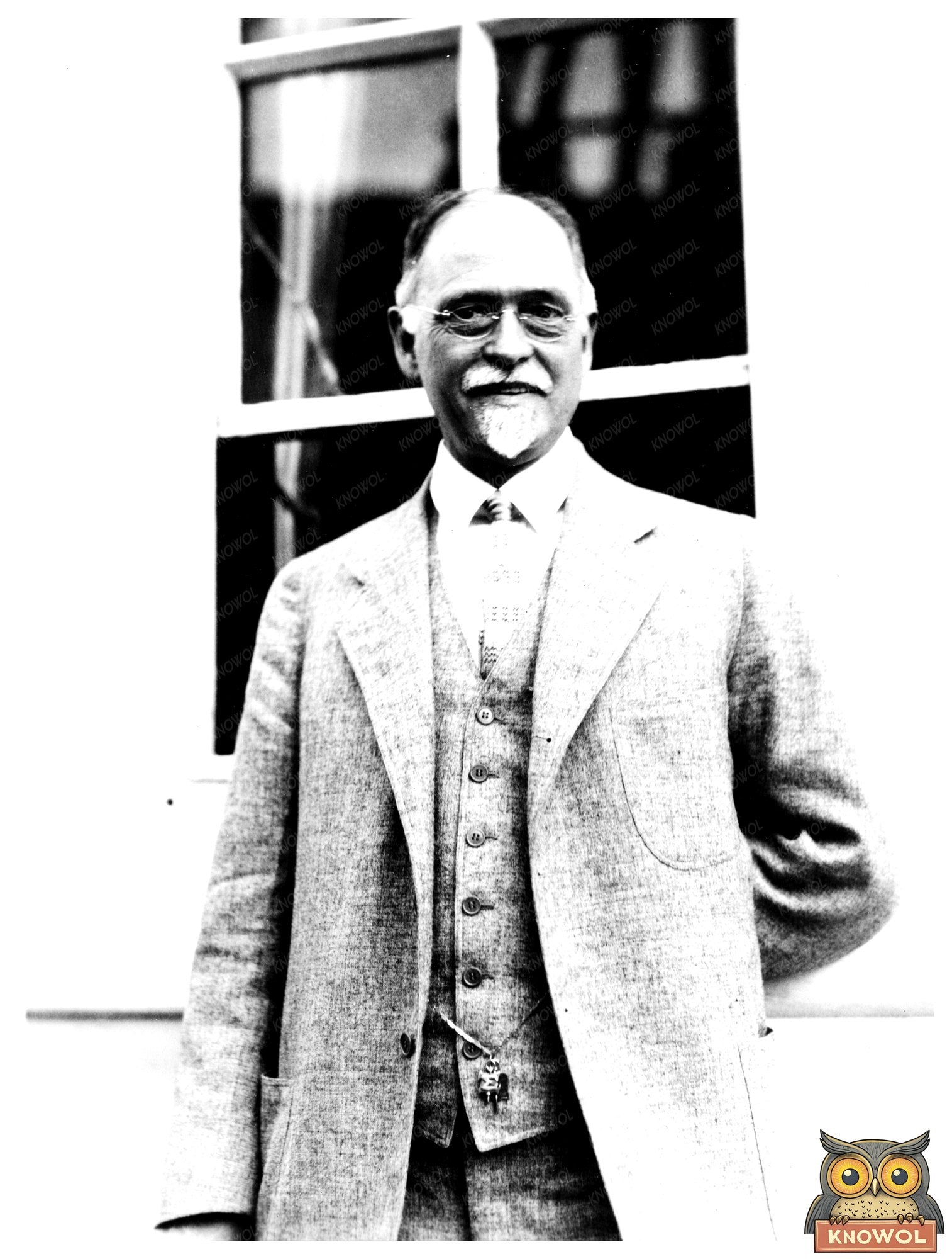 1927 Portrait of Yale Economist Irving Fisher