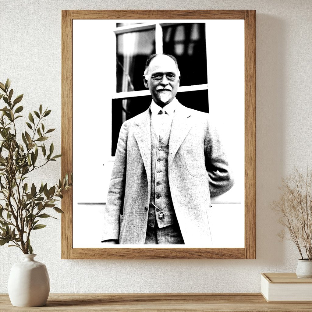 1927 Portrait of Yale Economist Irving Fisher