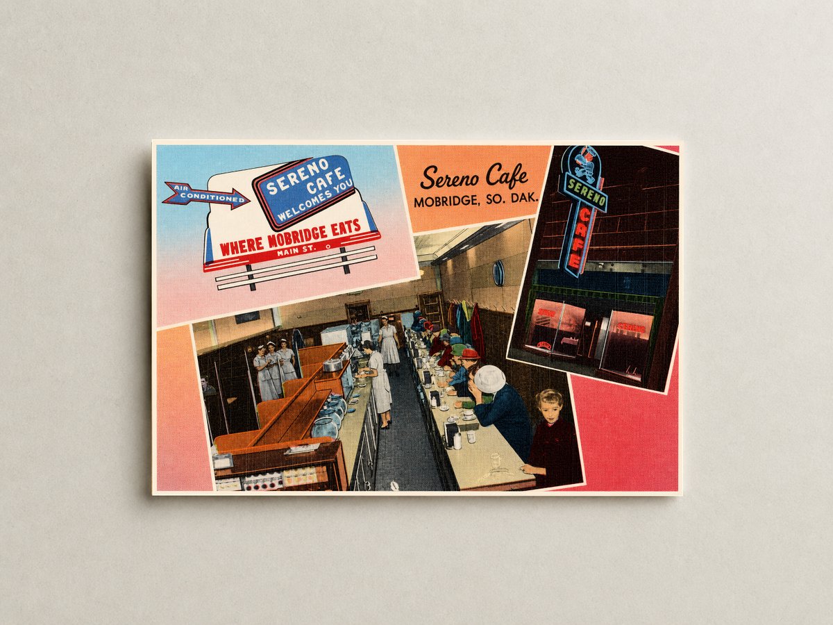 Mobridge, SD: Sereno Café, Mobridge, So. Dak.