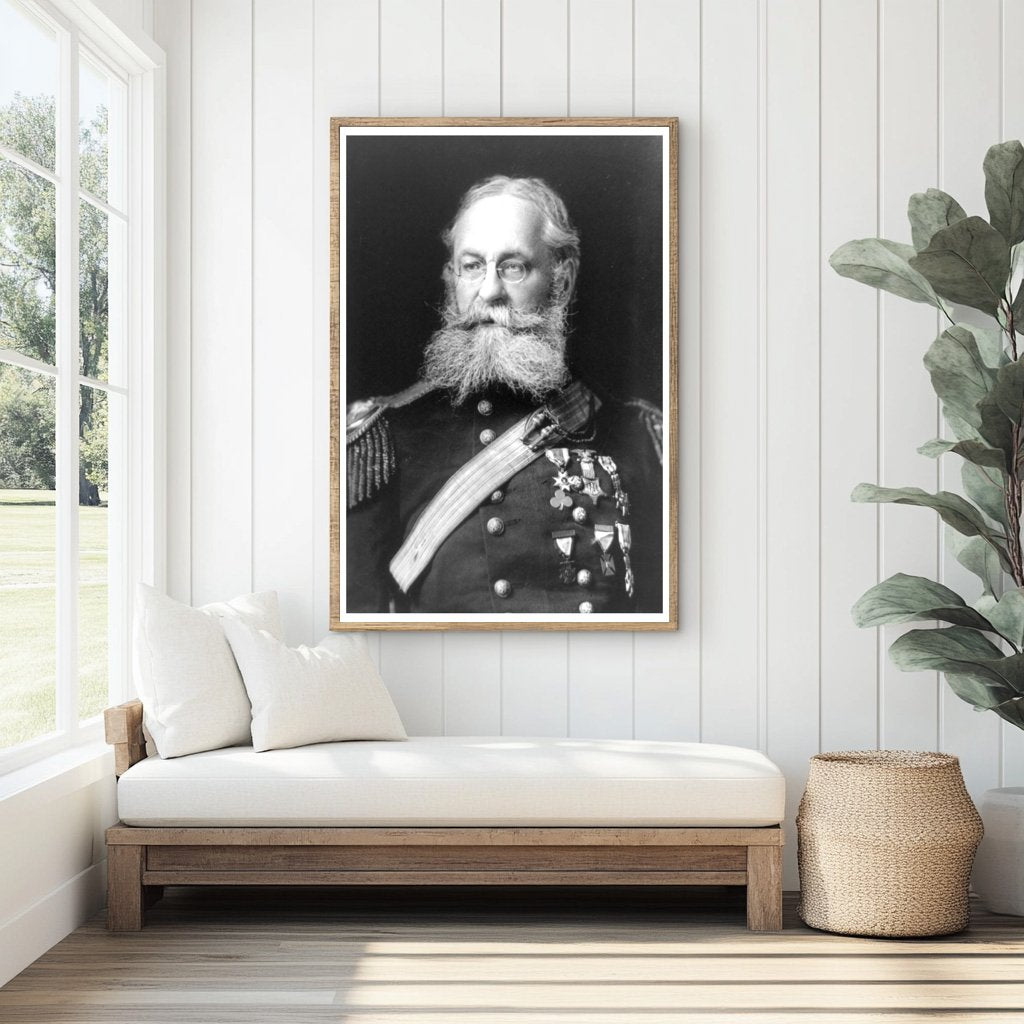 Historic Military Portrait of General Greely in Uniform