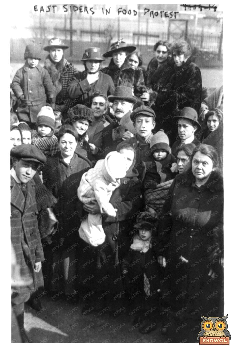 1917 East Side New Yorkers Unite in Food Protest