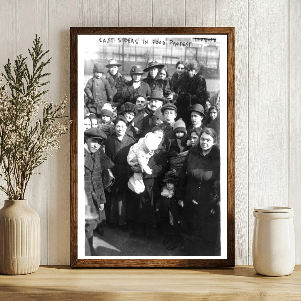 1917 East Side New Yorkers Unite in Food Protest
