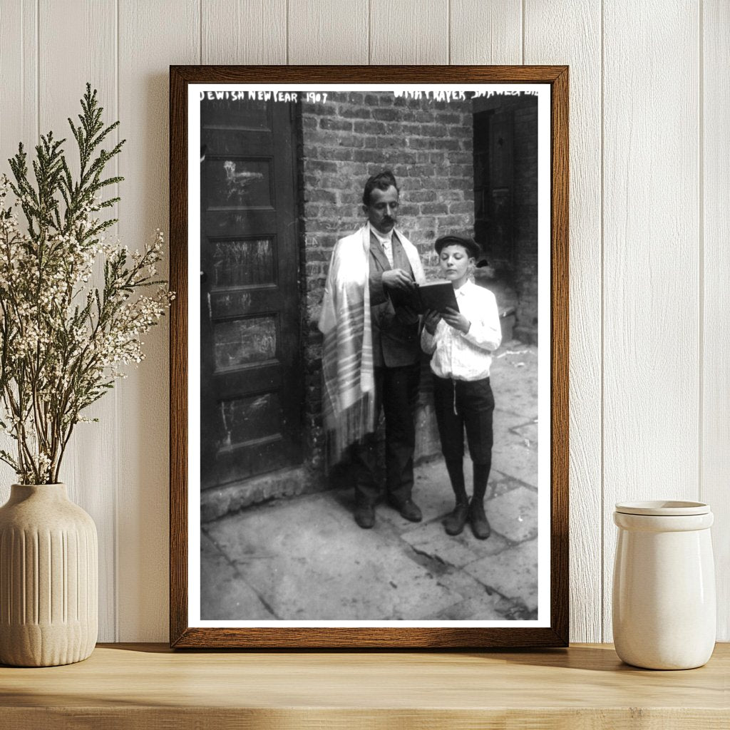 1907 Rosh Hashanah Celebration in New York City