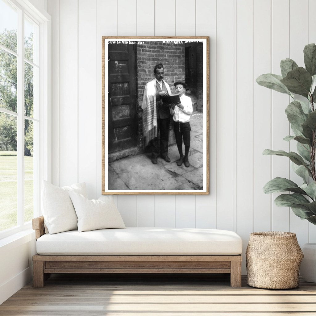 1907 Rosh Hashanah Celebration in New York City