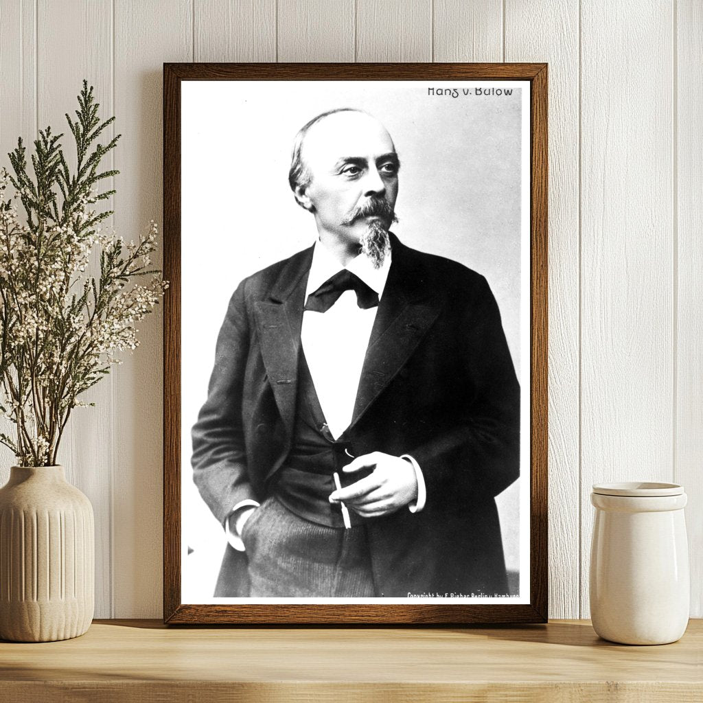 19th Century Classical Music Icon Portrait