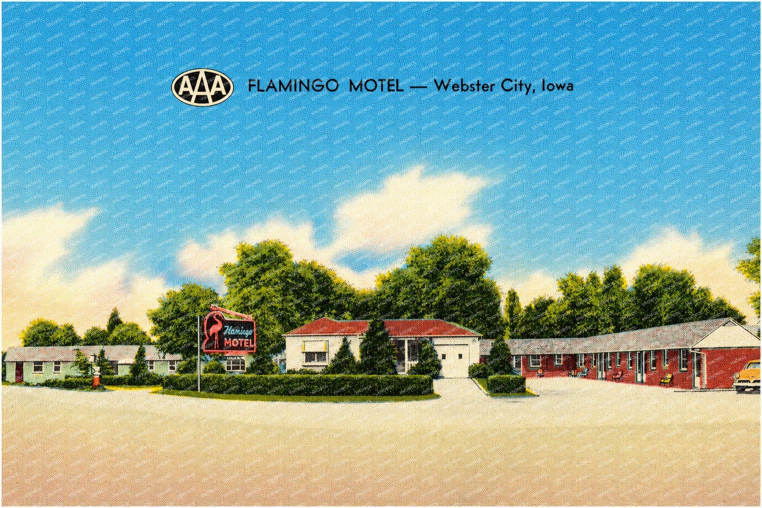 Webster City, IA: Flamingo Motel -- Webster City