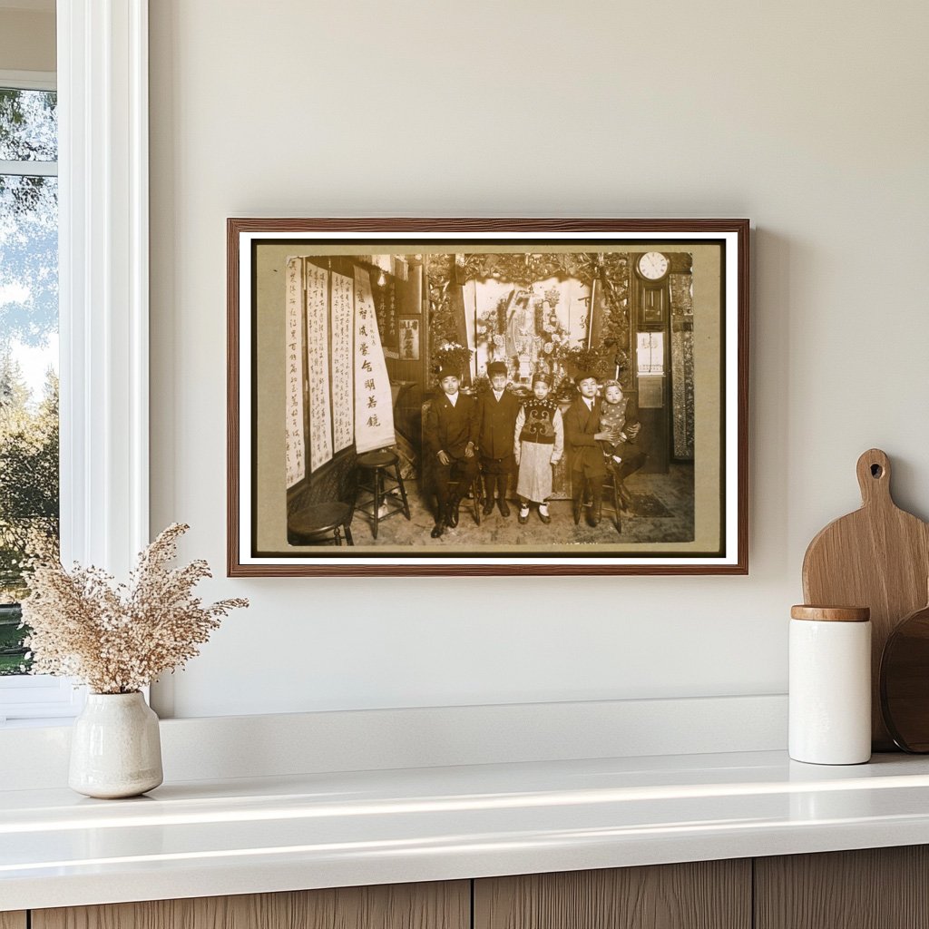 Joyous Boys Celebrate Chinese New Year in Chinatown