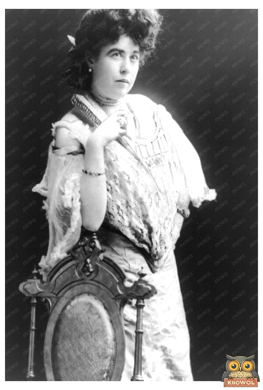 Molly Brown: Titanic Survivor in Elegant Portrait