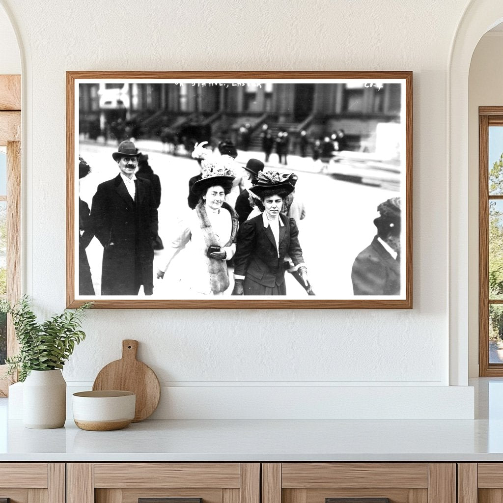 Easter Elegance on 5th Avenue, NYC (1908-1920)