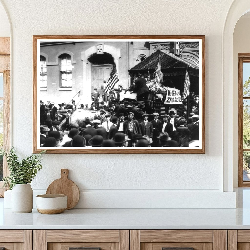 Greeks Departing New York for Balkan War Efforts