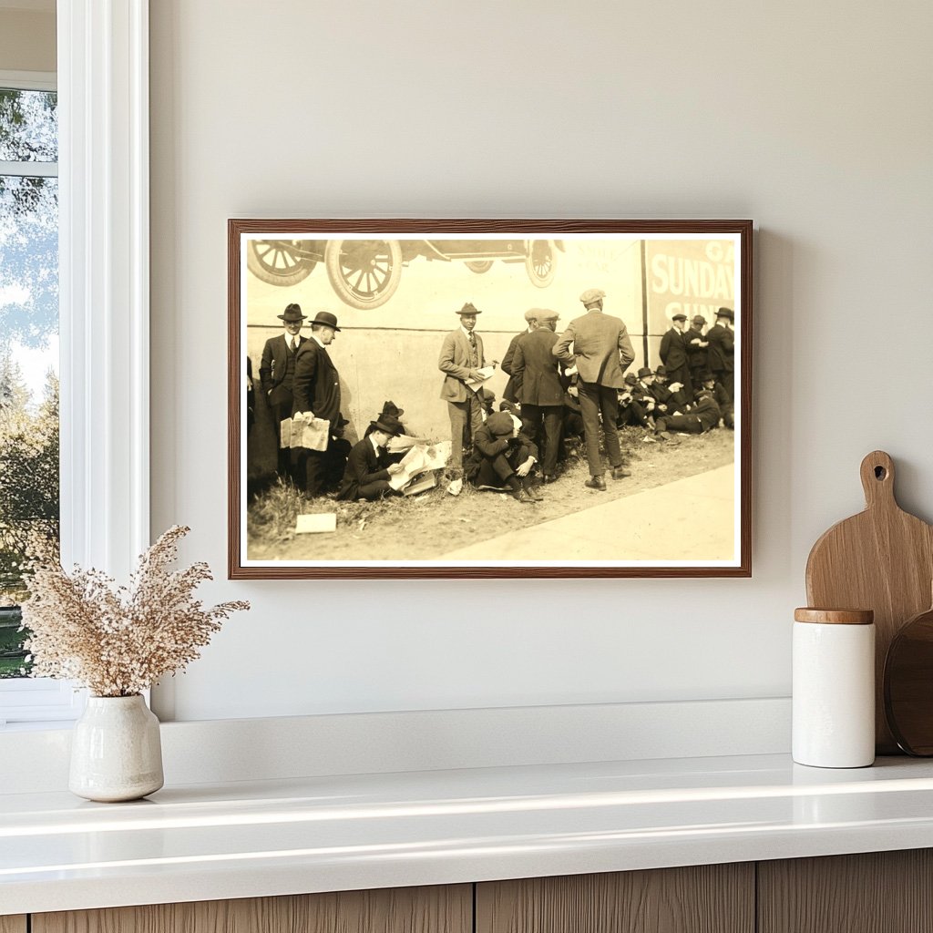 Historic Ebbets Field Baseball Fans, 1920 World Series