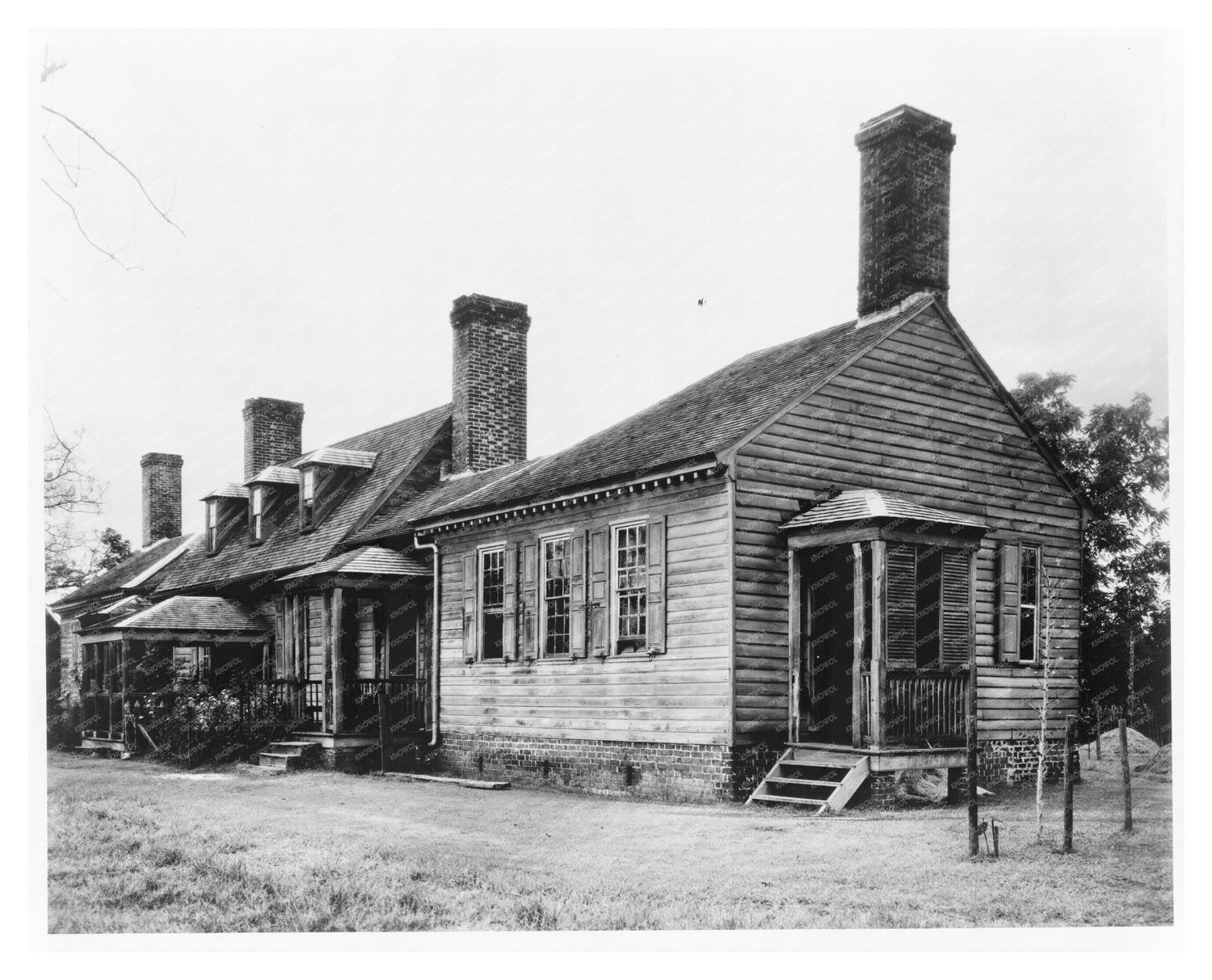 Historic House in Dinwiddie County, Virginia, 1730-1760