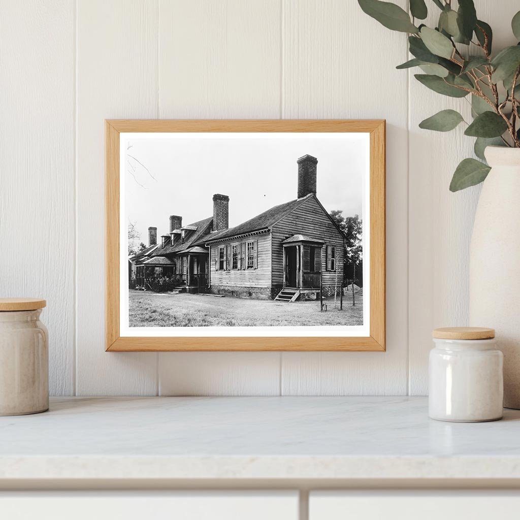 Historic House in Dinwiddie County, Virginia, 1730-1760