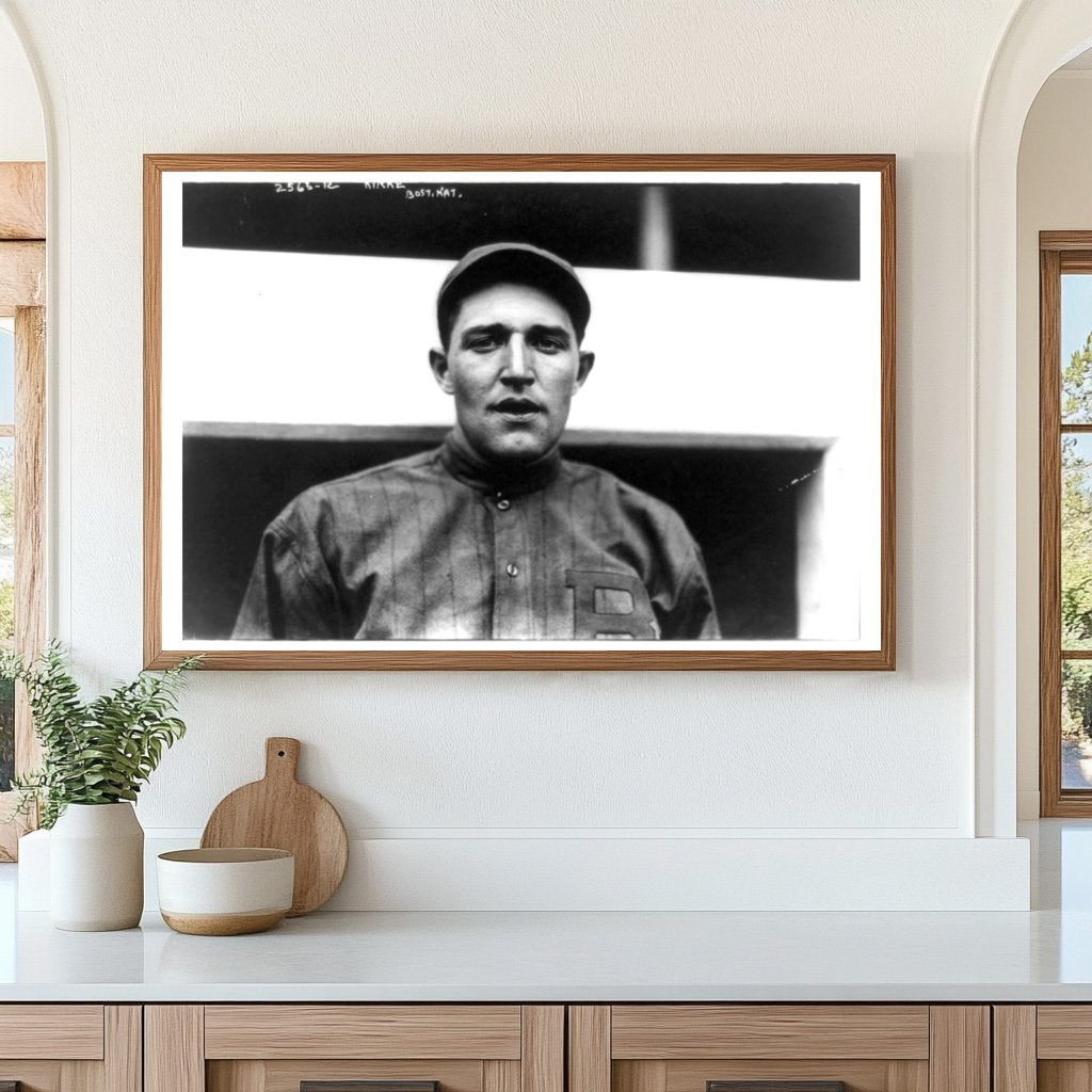 1911 Boston Nationals Baseball Star Portrait