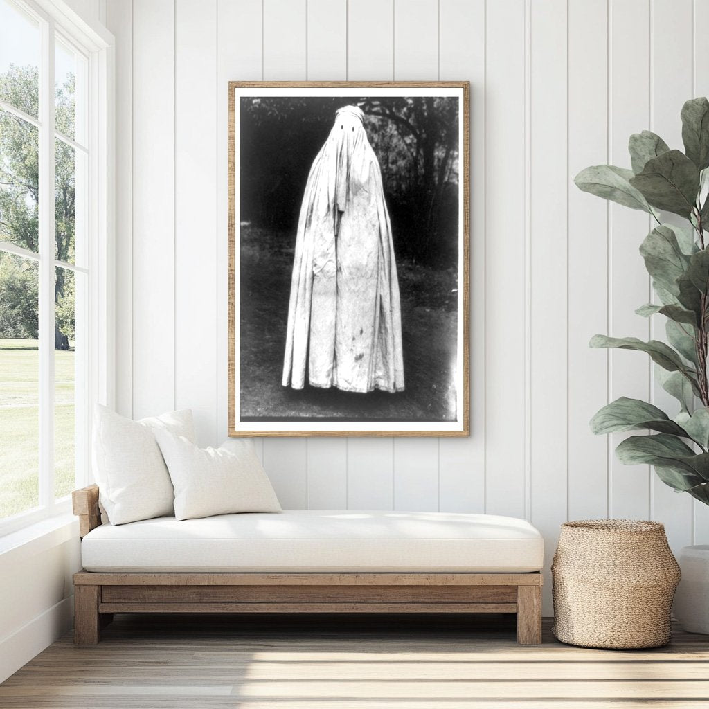 Traditional Attire of a Muslim Woman in Early 1900s India