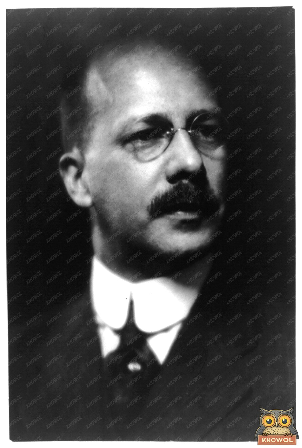 Vintage Portrait of a Pioneering Industrial Leader