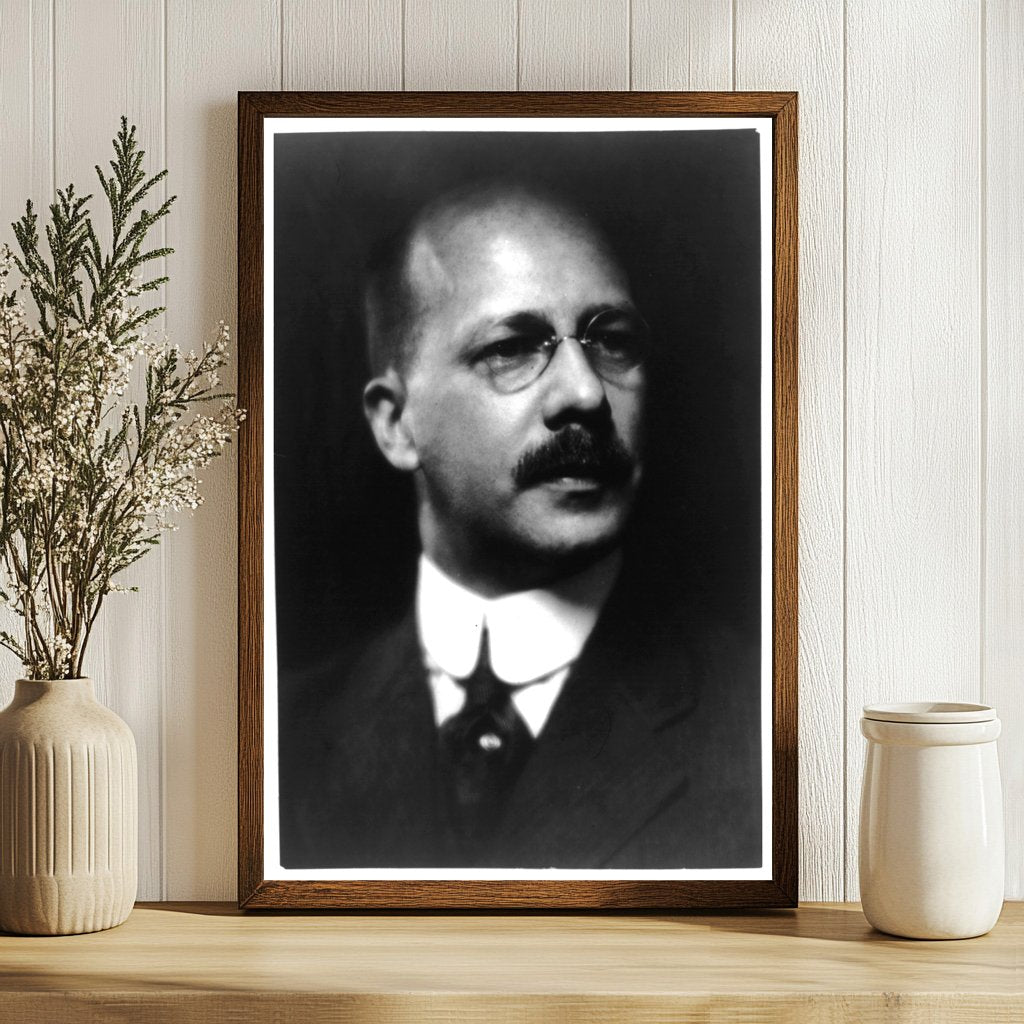 Vintage Portrait of a Pioneering Industrial Leader