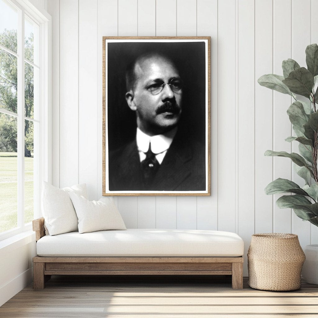Vintage Portrait of a Pioneering Industrial Leader