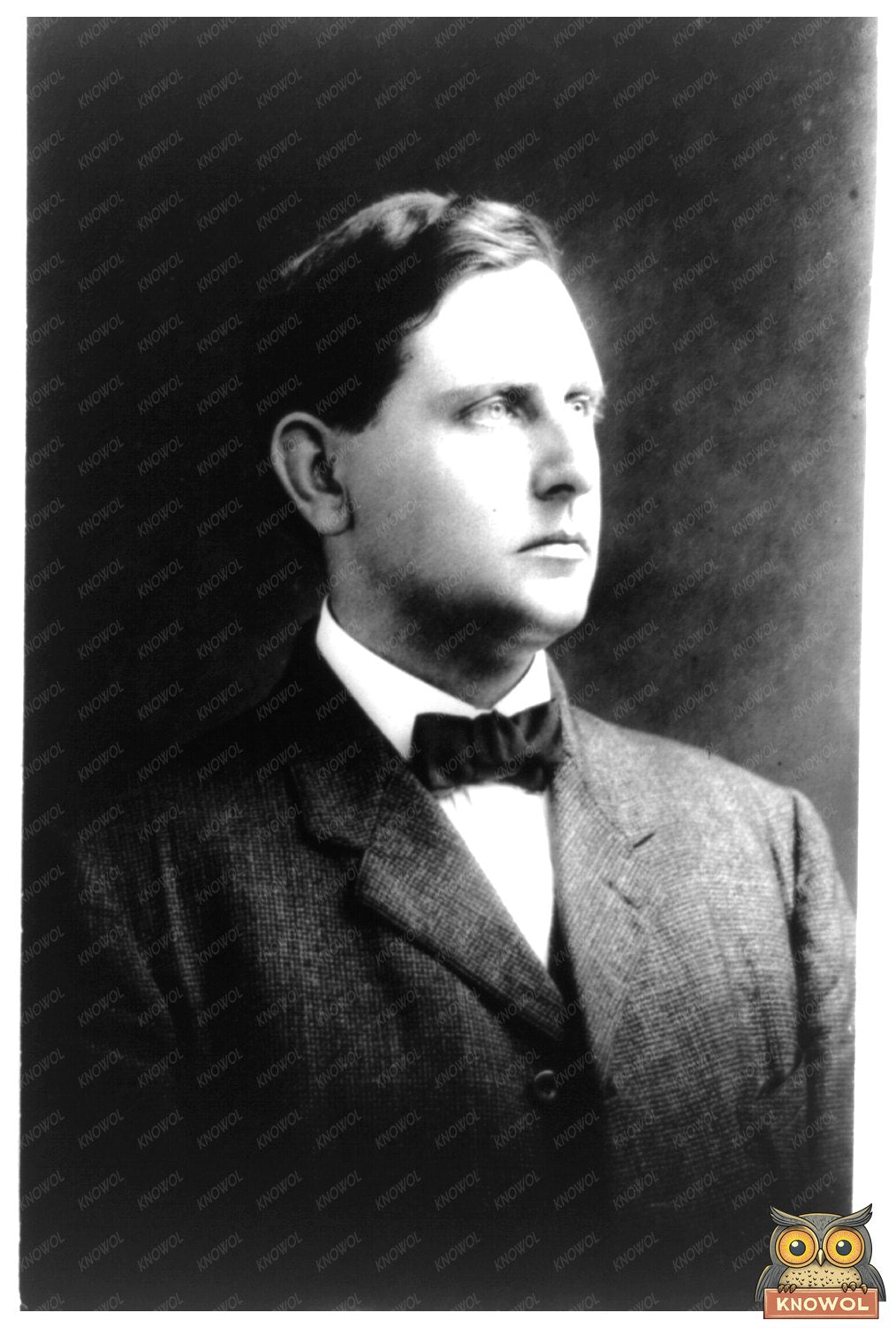 1908 Elegant Portrait of William Benjamin Craig