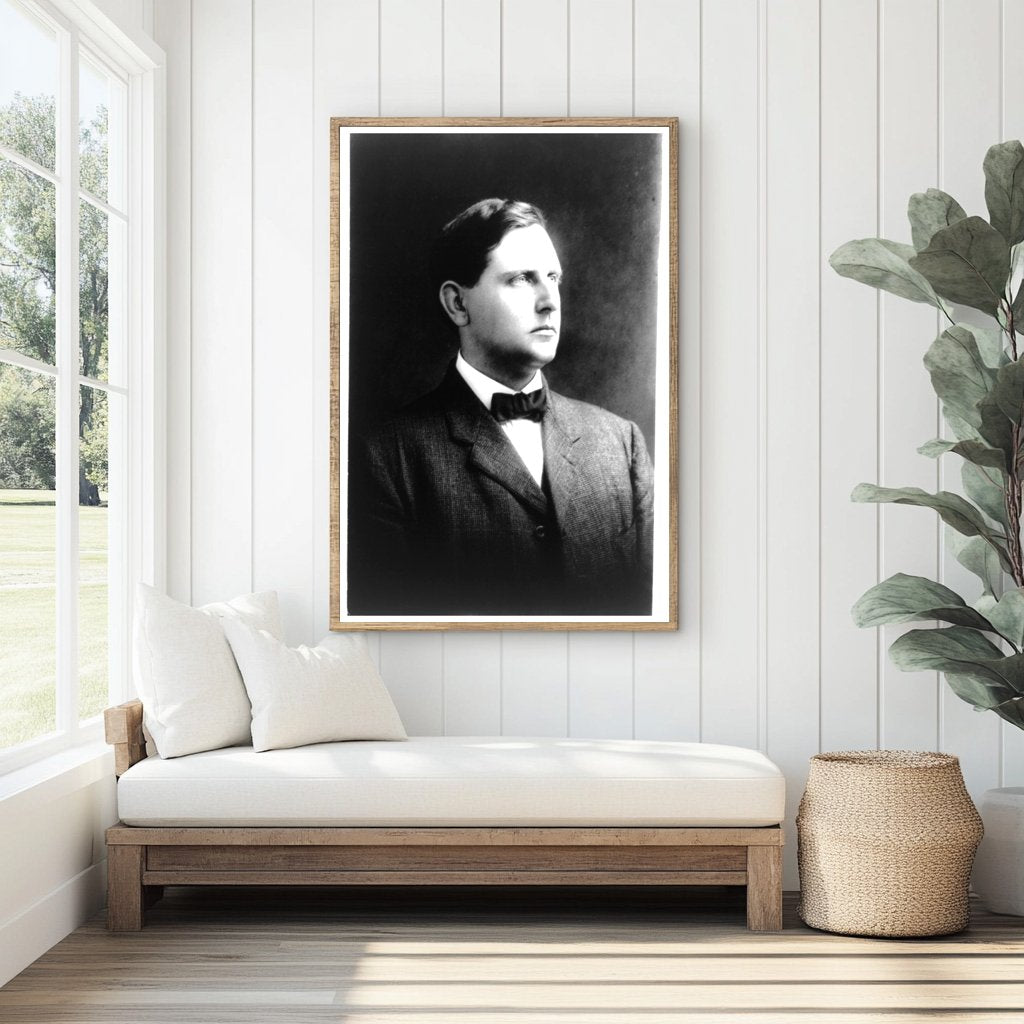 1908 Elegant Portrait of William Benjamin Craig