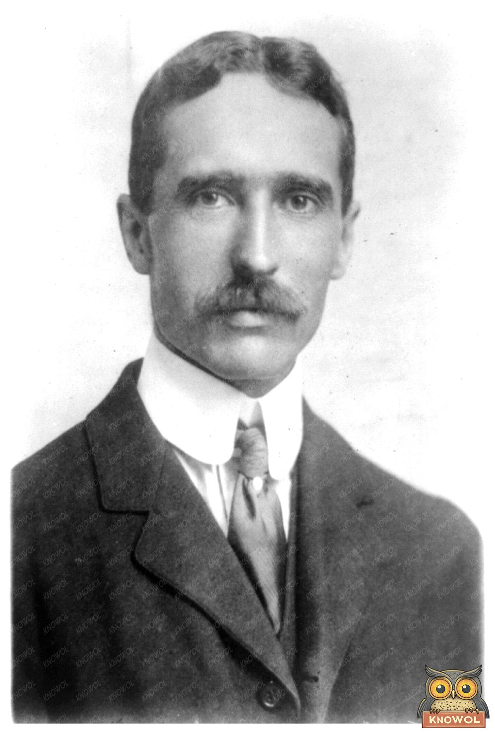 Vintage Portrait of a Notable American Clergyman
