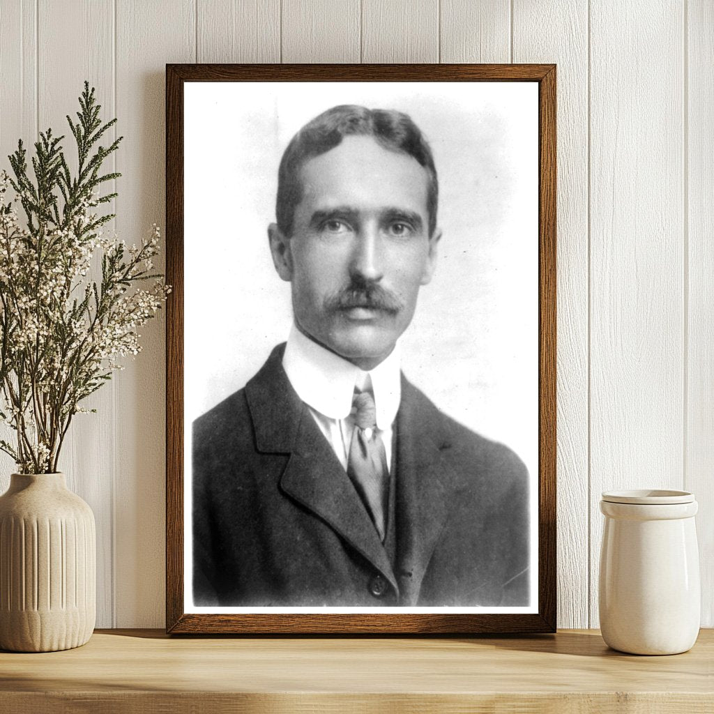 Vintage Portrait of a Notable American Clergyman