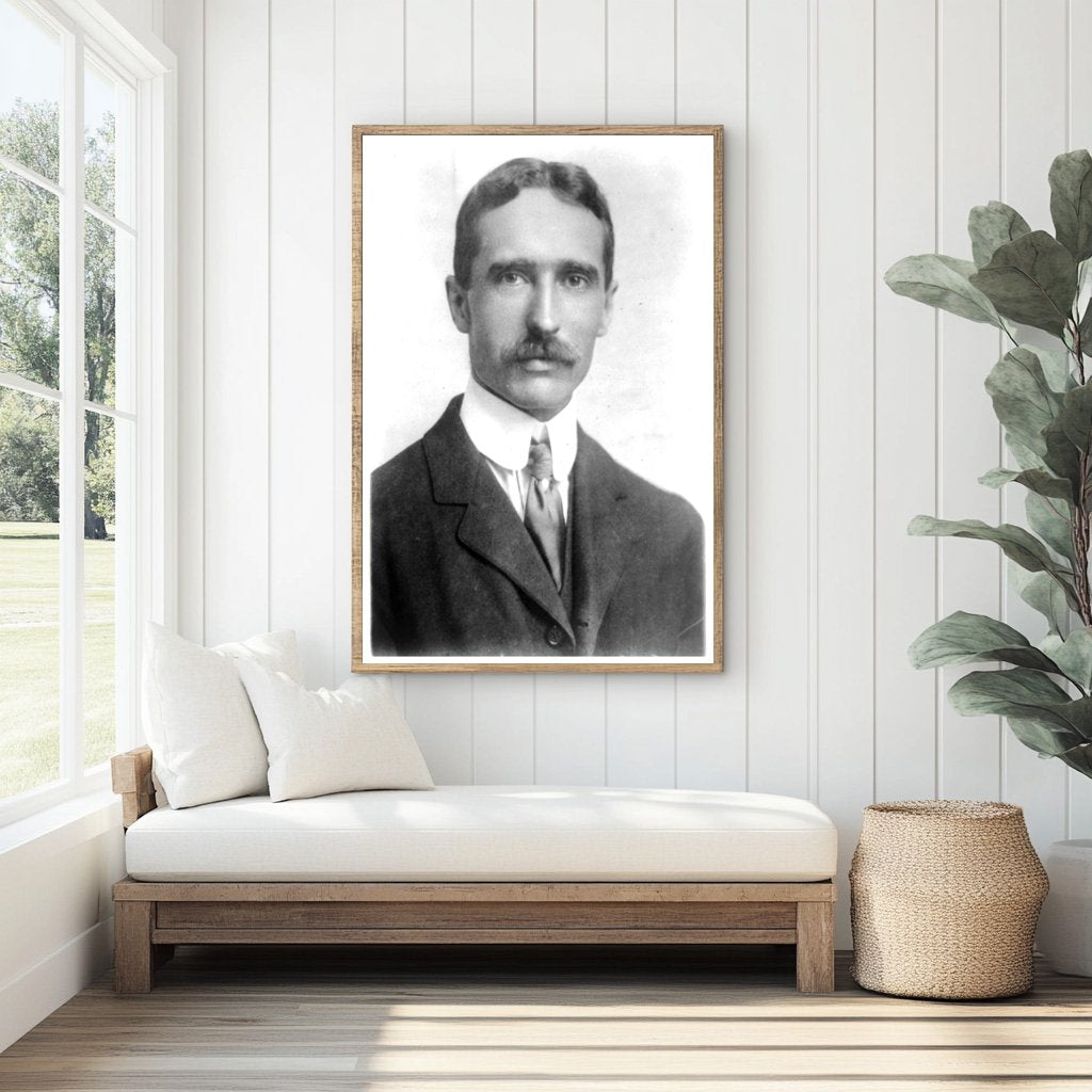 Vintage Portrait of a Notable American Clergyman