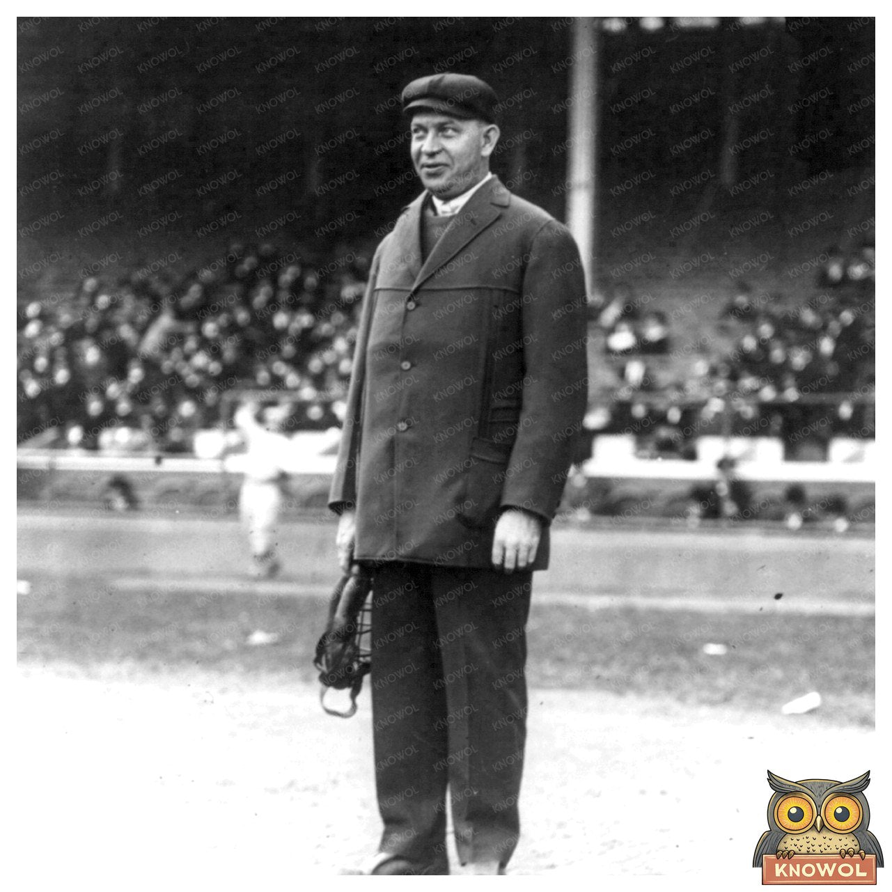 Timeless Portrait of a 1914 Baseball Umpire