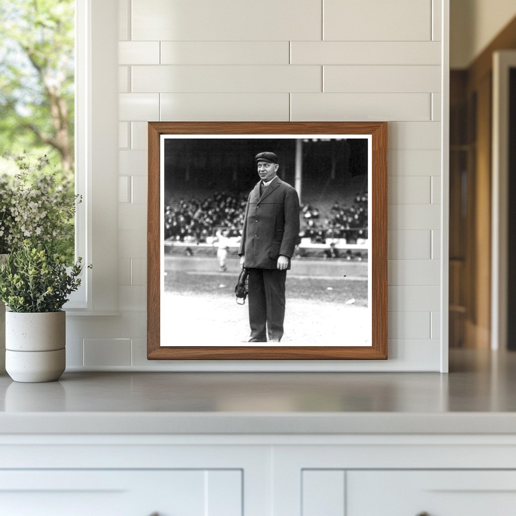 Timeless Portrait of a 1914 Baseball Umpire