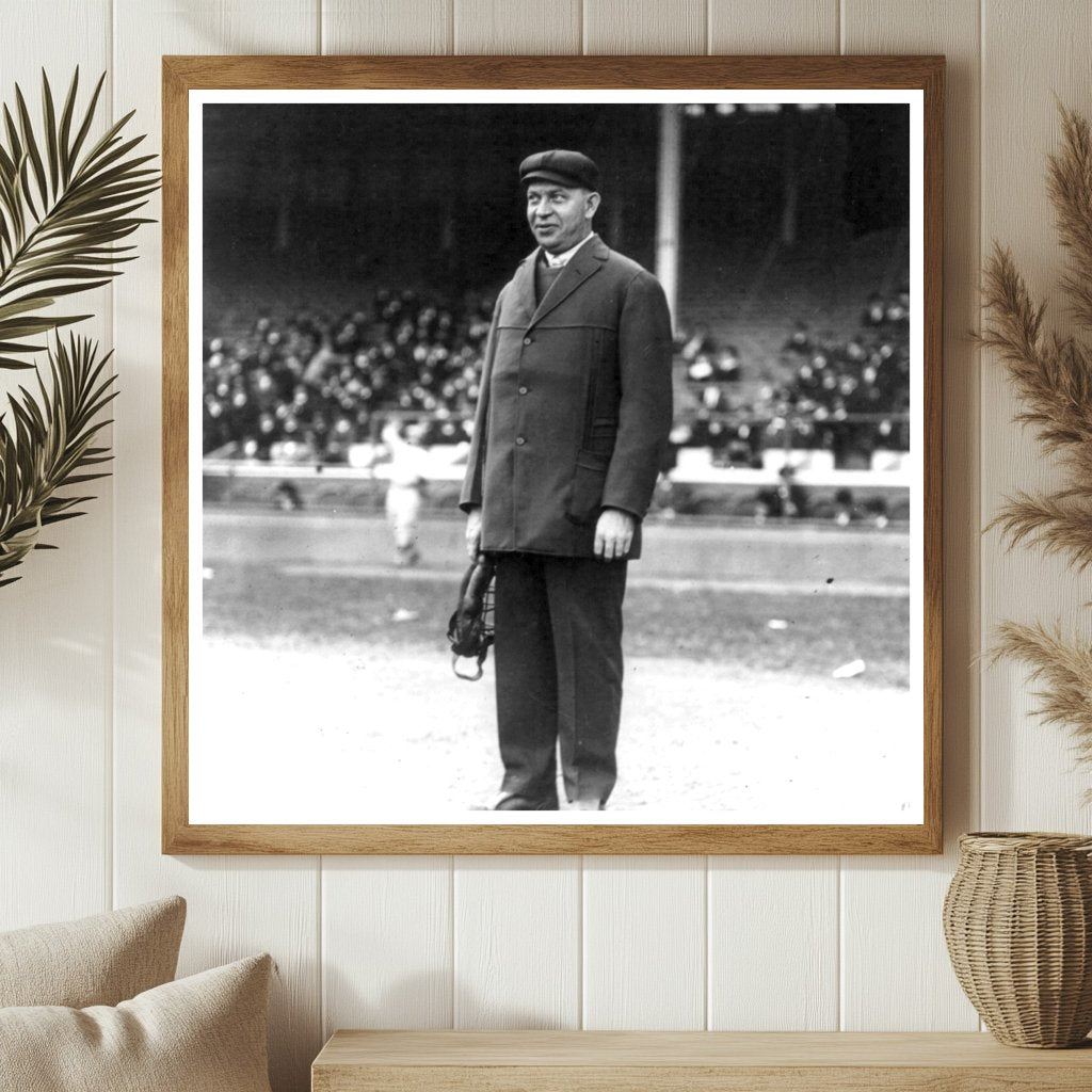 Timeless Portrait of a 1914 Baseball Umpire