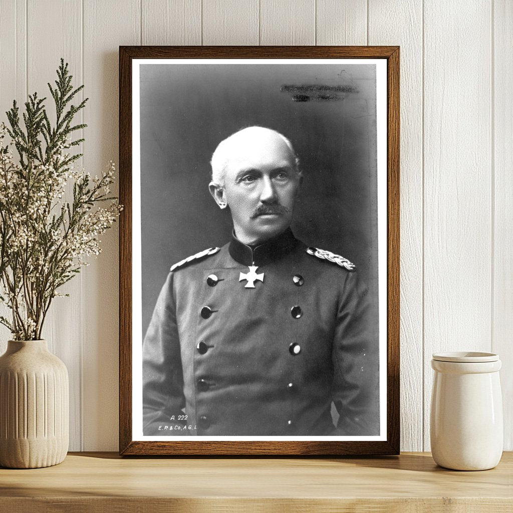 1917 Portrait of General Otto von Below in Uniform