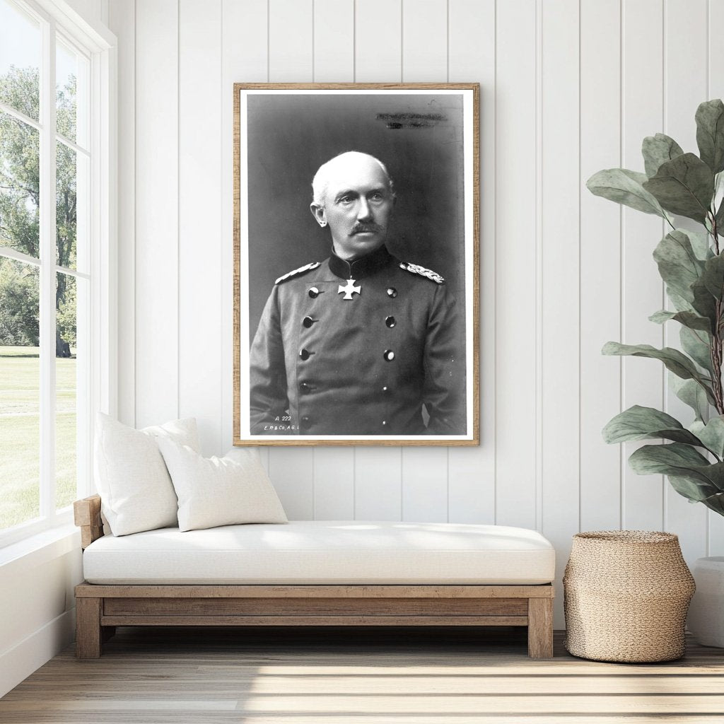 1917 Portrait of General Otto von Below in Uniform