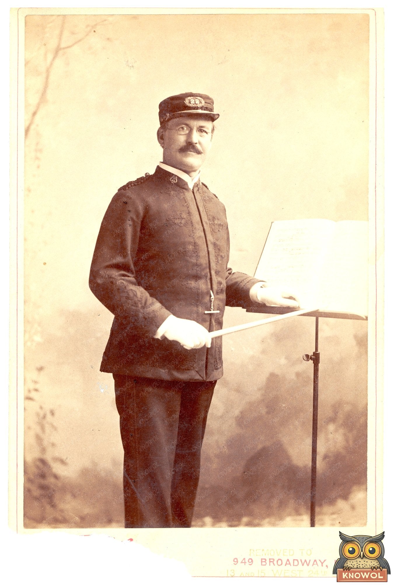 Historic Portrait of an Influential Bandmaster