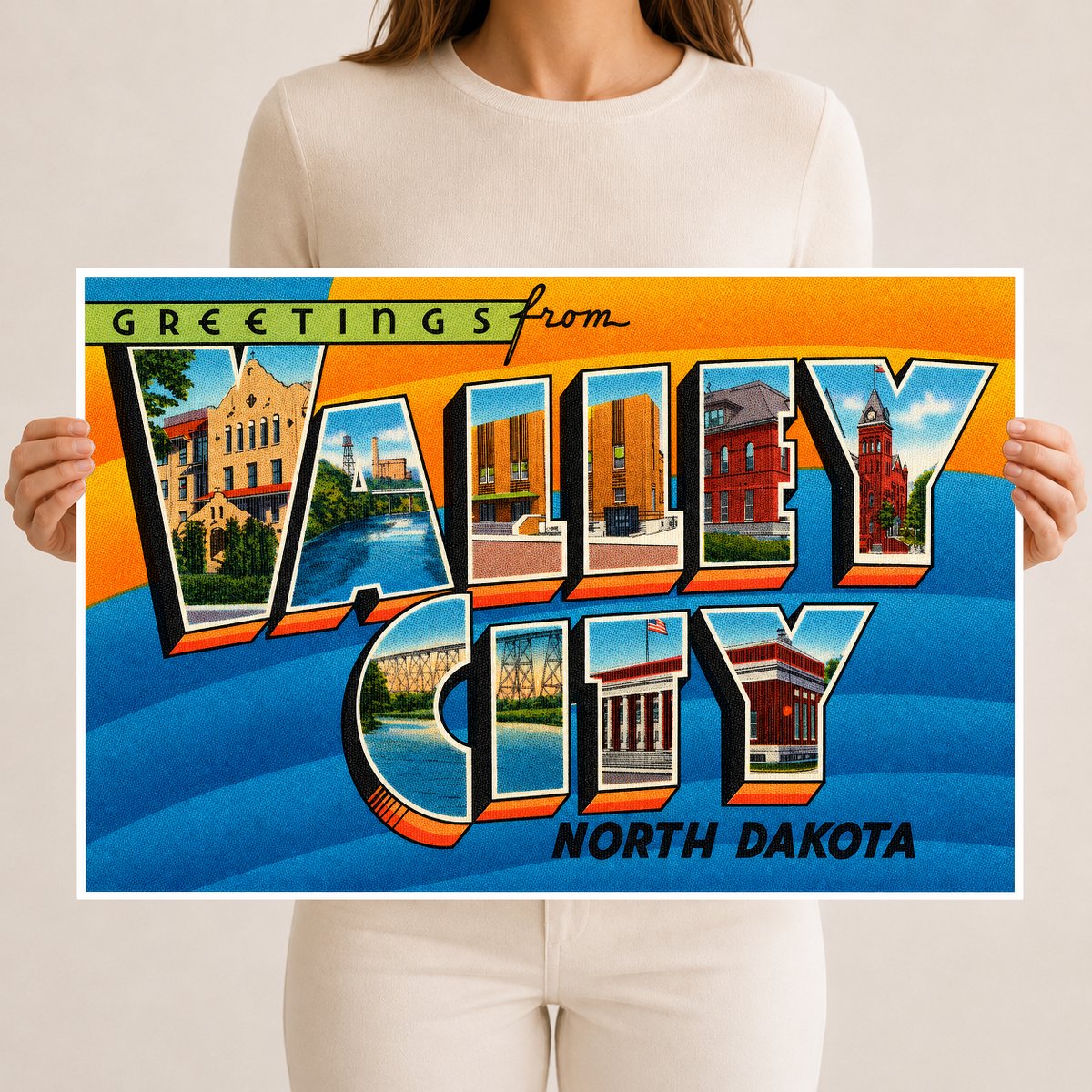 Valley City, ND: Greetings from Valley City