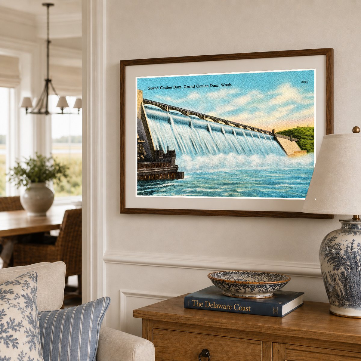Grand Coulee Dam, WA: Historic View