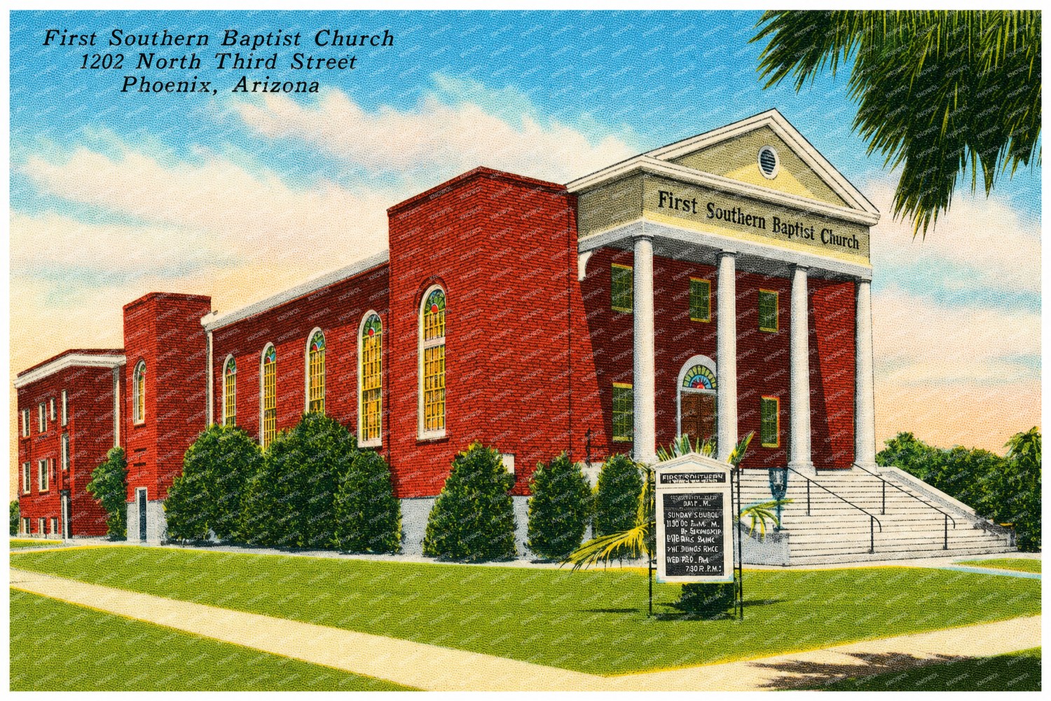 Phoenix, AZ: First Southern Baptist Church, 1202 North Third Street