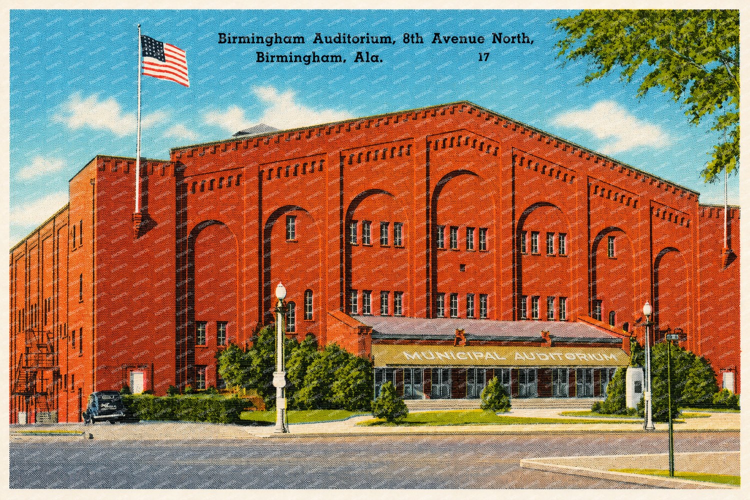 Birmingham, AL: Birmingham Auditorium, 8th Avenue North