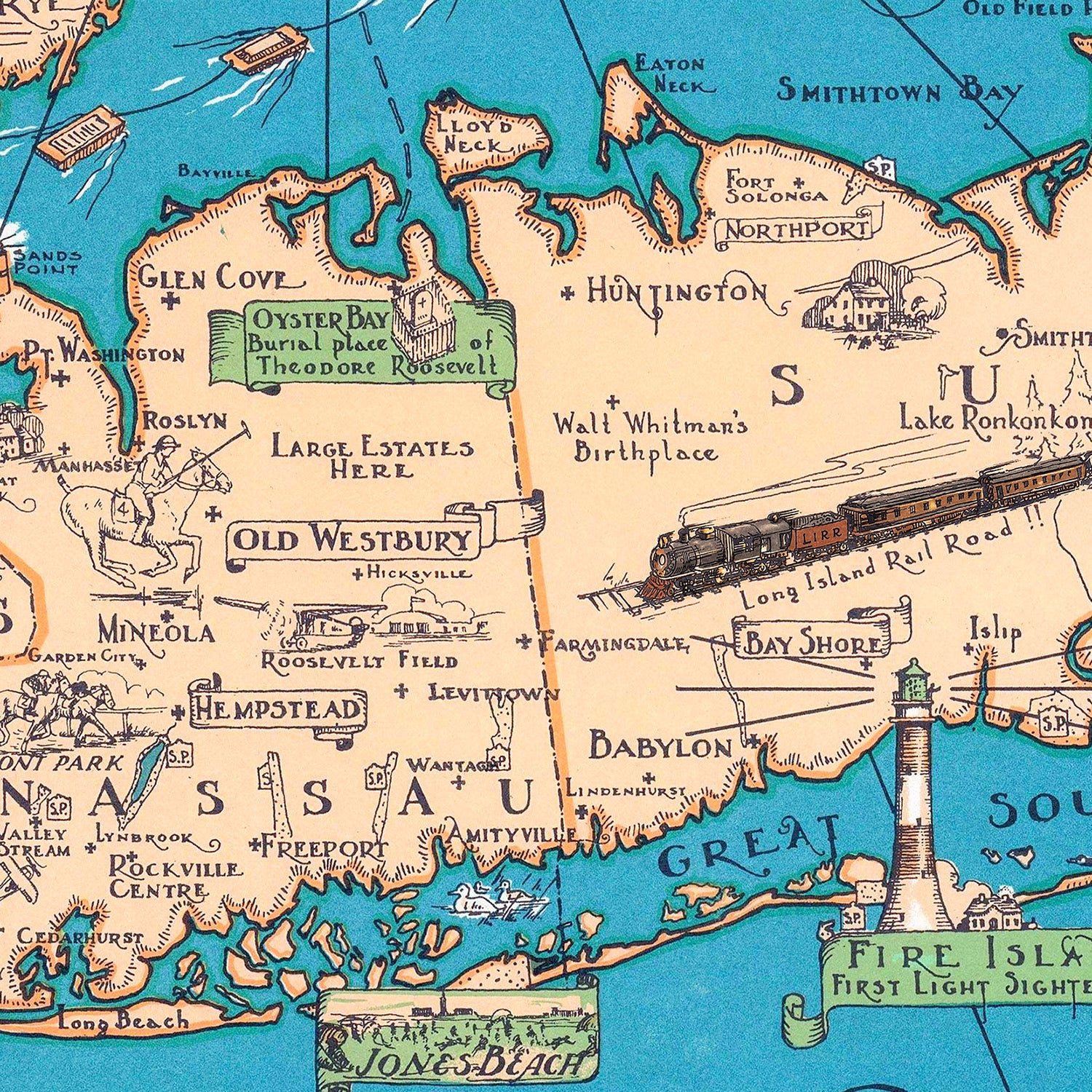 The Long Island Map of Memories