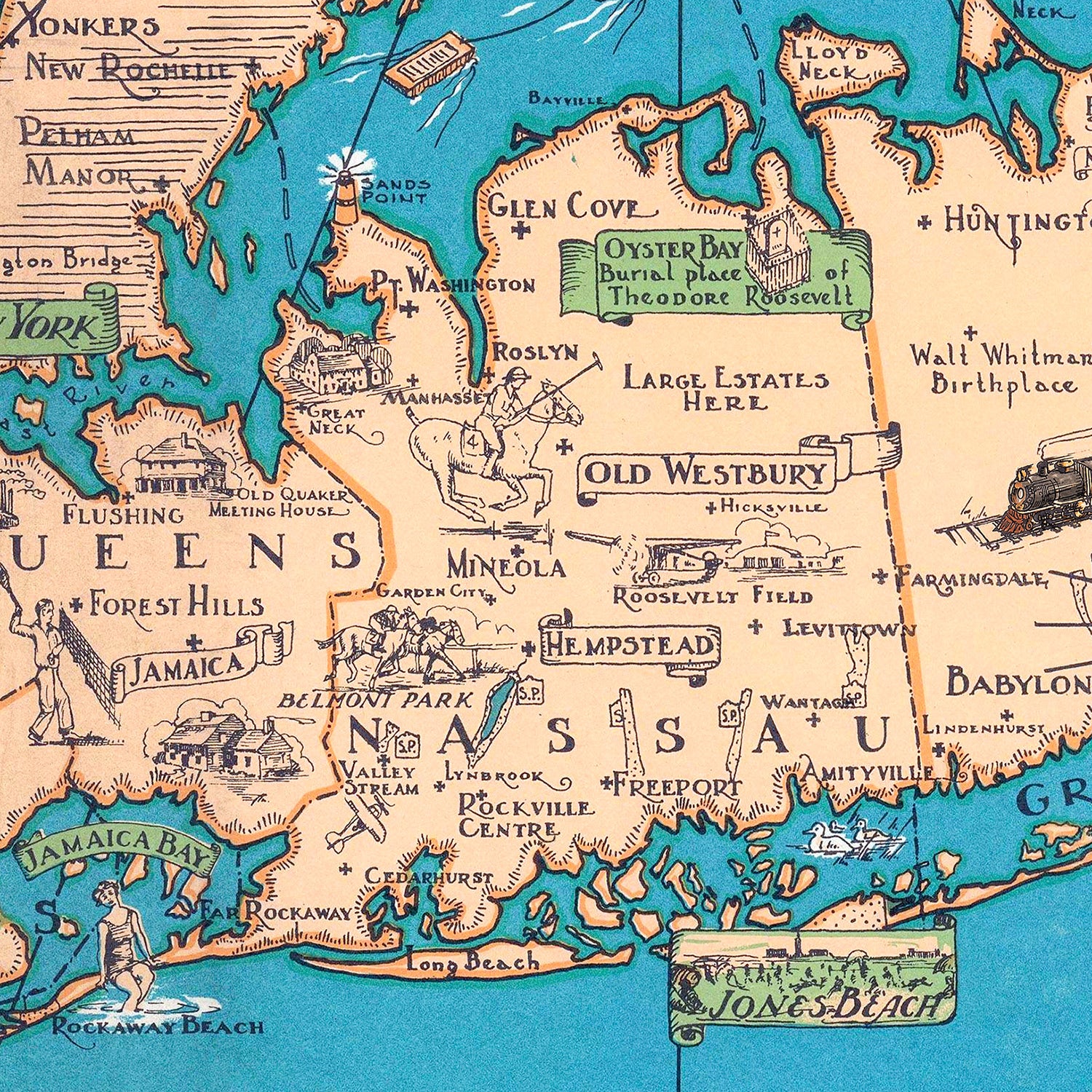 The Long Island Map of Memories