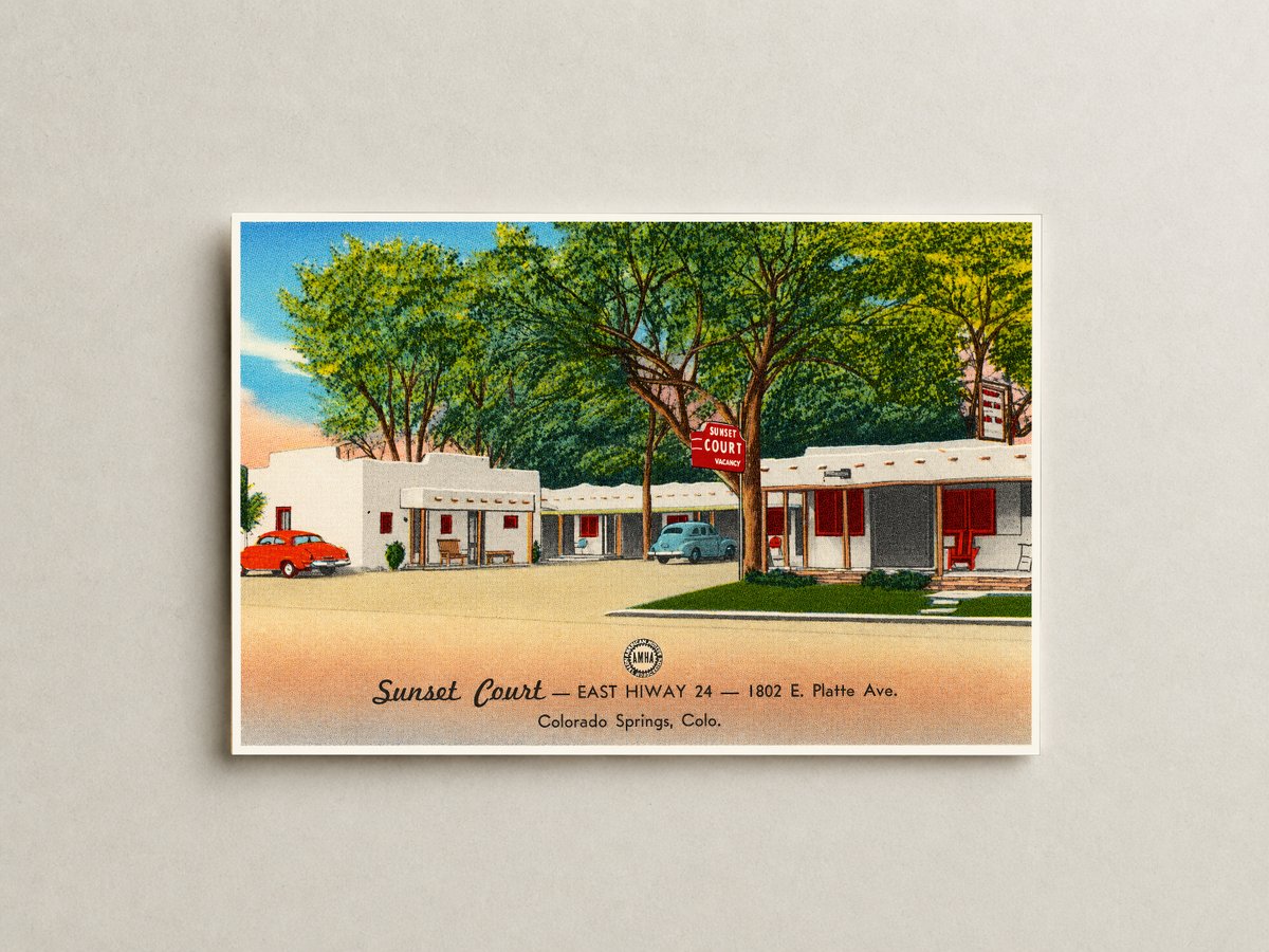 Colorado Springs, CO: Sunset Court -- East Hiway 24 -- 1802 E. Platte Ave.