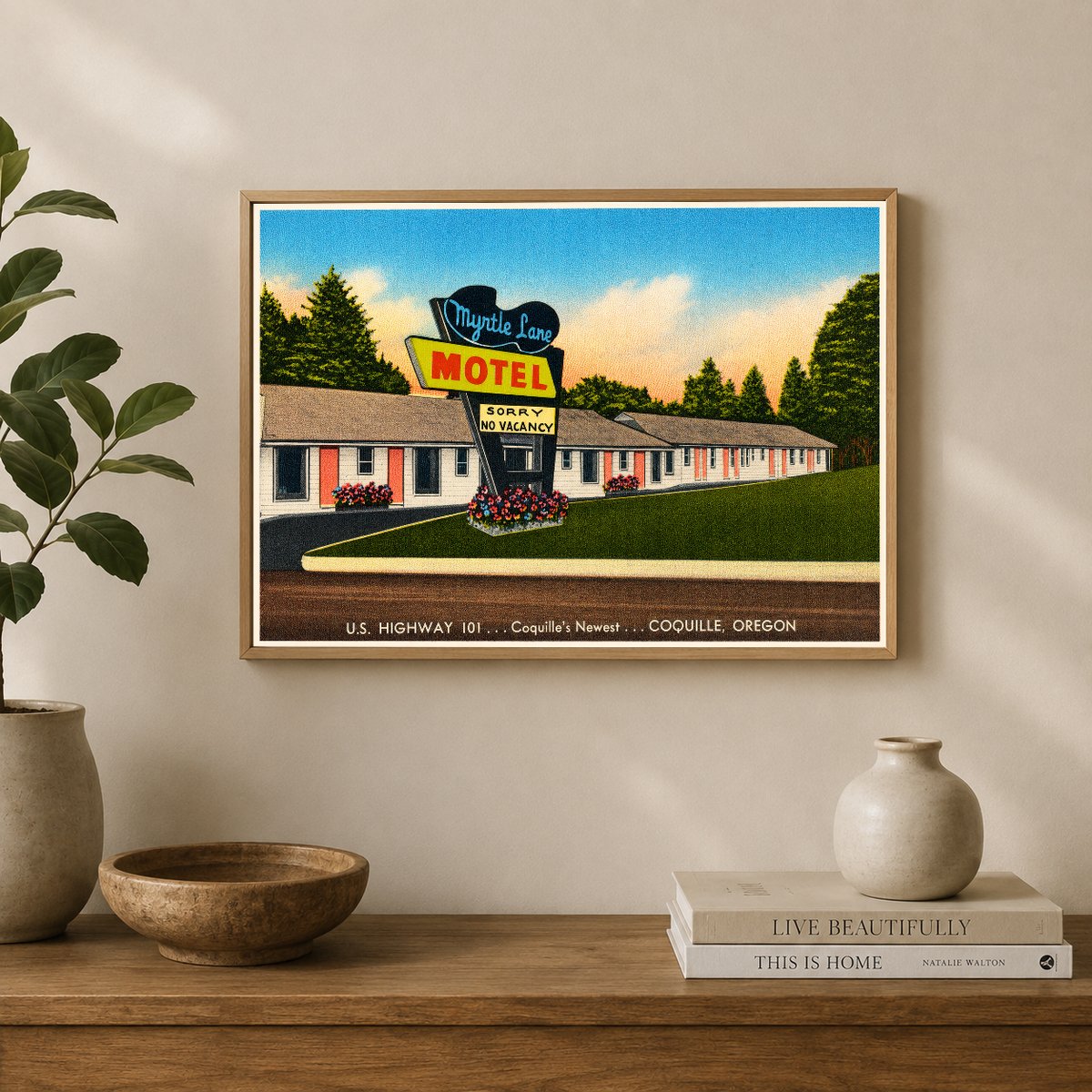 Coquille, OR: Myntle Lane Motel, U.S. Highway 101... Coquille's newest... Coquille